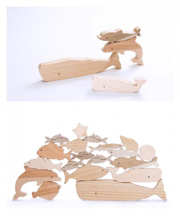 うみのいきものつみき