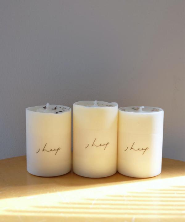 sheep/シープ/ソイアロマキャンドル　SSサイズ