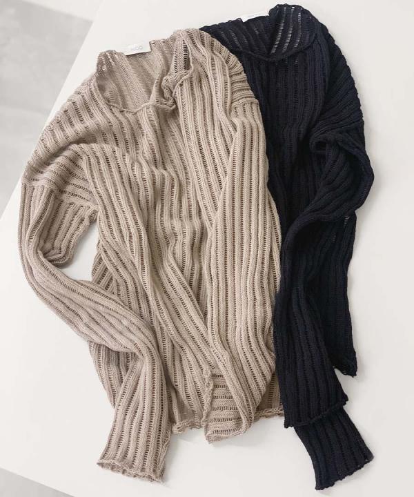 TRANSPARENT STRIPES SHIRT