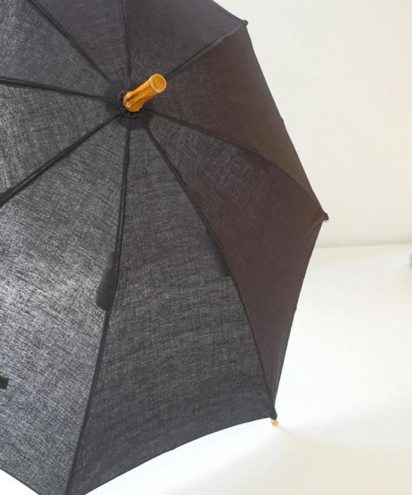 きつねのたすき/長日傘/黒無地