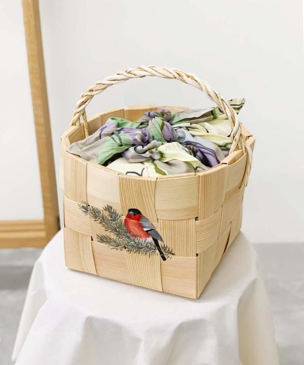 WOODEN SHOPPER SQUARE