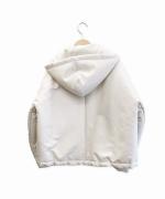 padded short hood coat