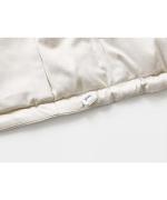 padded short hood coat