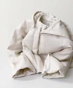 padded short hood coat