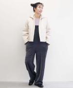 padded short hood coat