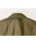 ventile short cape coat