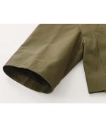 ventile short cape coat