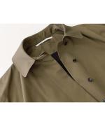 ventile short cape coat