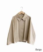 ventile short cape coat