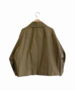 ventile short cape coat