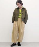 ventile short cape coat