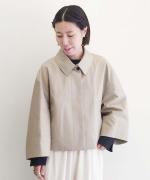 ventile short cape coat