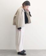 ventile short cape coat
