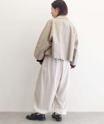ventile short cape coat