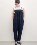 shirring all-in-one - seersucker