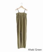 shirring all-in-one - cotton lyocell