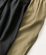 shirring all-in-one - cotton lyocell