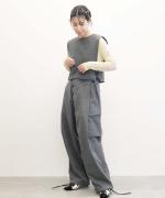 PREMIUM RELEXING WIDE CARGO PANTS