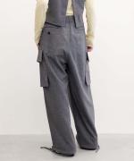 PREMIUM RELEXING WIDE CARGO PANTS