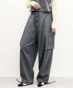 PREMIUM RELEXING WIDE CARGO PANTS