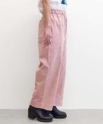 Cord Barrel Leg Trousers