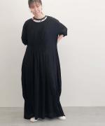 Wrinkle Jersey Dress