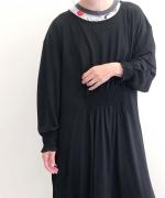 Wrinkle Jersey Dress