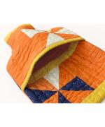 Pinwheel Patchwork Hot Water Bottle Cover