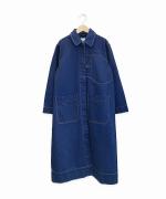 Patch Pocket Japanese Denim Coat