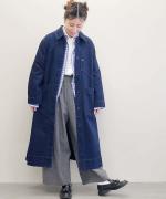 Patch Pocket Japanese Denim Coat
