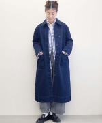 Patch Pocket Japanese Denim Coat