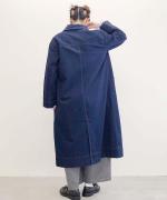 Patch Pocket Japanese Denim Coat