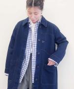 Patch Pocket Japanese Denim Coat