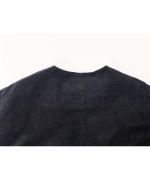 Round Neck Cotton Velvet Jacket