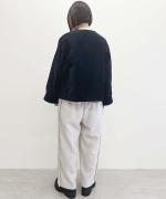 Round Neck Cotton Velvet Jacket