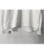 ミディ天竺バックラウンド ロングスリーブTシャツ