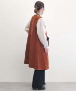 Gathered Neck Mini Stripe Shirt