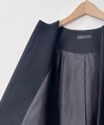 Wクロス ノーカラージャケット