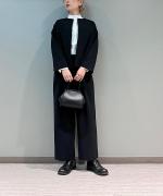 Wクロス ノーカラージャケット