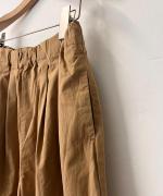 コンパクトウェザー コクーン パンツ