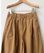 コンパクトウェザー コクーン パンツ