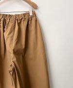 コンパクトウェザー コクーン パンツ