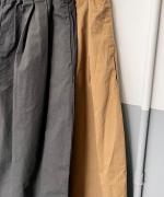 コンパクトウェザー コクーン パンツ