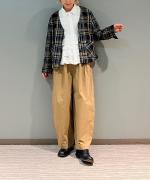 コンパクトウェザー コクーン パンツ