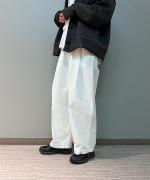 コンパクトウェザーコクーンパンツ