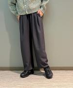 ドレープツイル バームパンツ