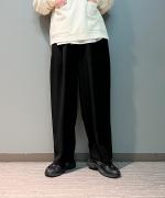 ドレープツイルバーム パンツ