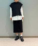 ミラノリブ ロングタイトスカート