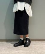 ミラノリブ ロングタイトスカート