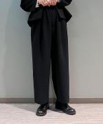 Wクロス 2タックトラウザーズ